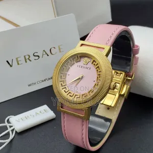 Versace Ladies Pink Wristwatch