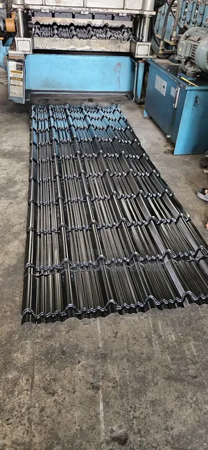Step Tiles Roofing 0.50mm Black