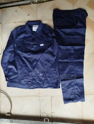 Blue Up&Down Coverall Without Reflective