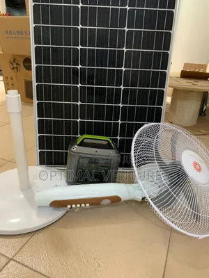 350W Solar Generator + Panel + Fan