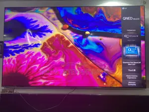 Latest Unique 75" LG Qned Mini LED TV With A7 Processor