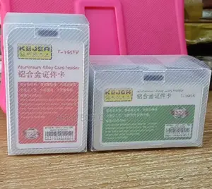 Aluminium Alloy Card Holders(By 12pcs)