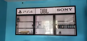 Three Phase Shelve With Glass Sliding