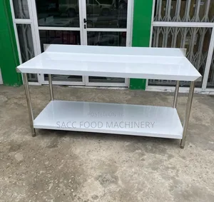 6ft Stainless Steel Working Table With Back Splash(Wide 80cm