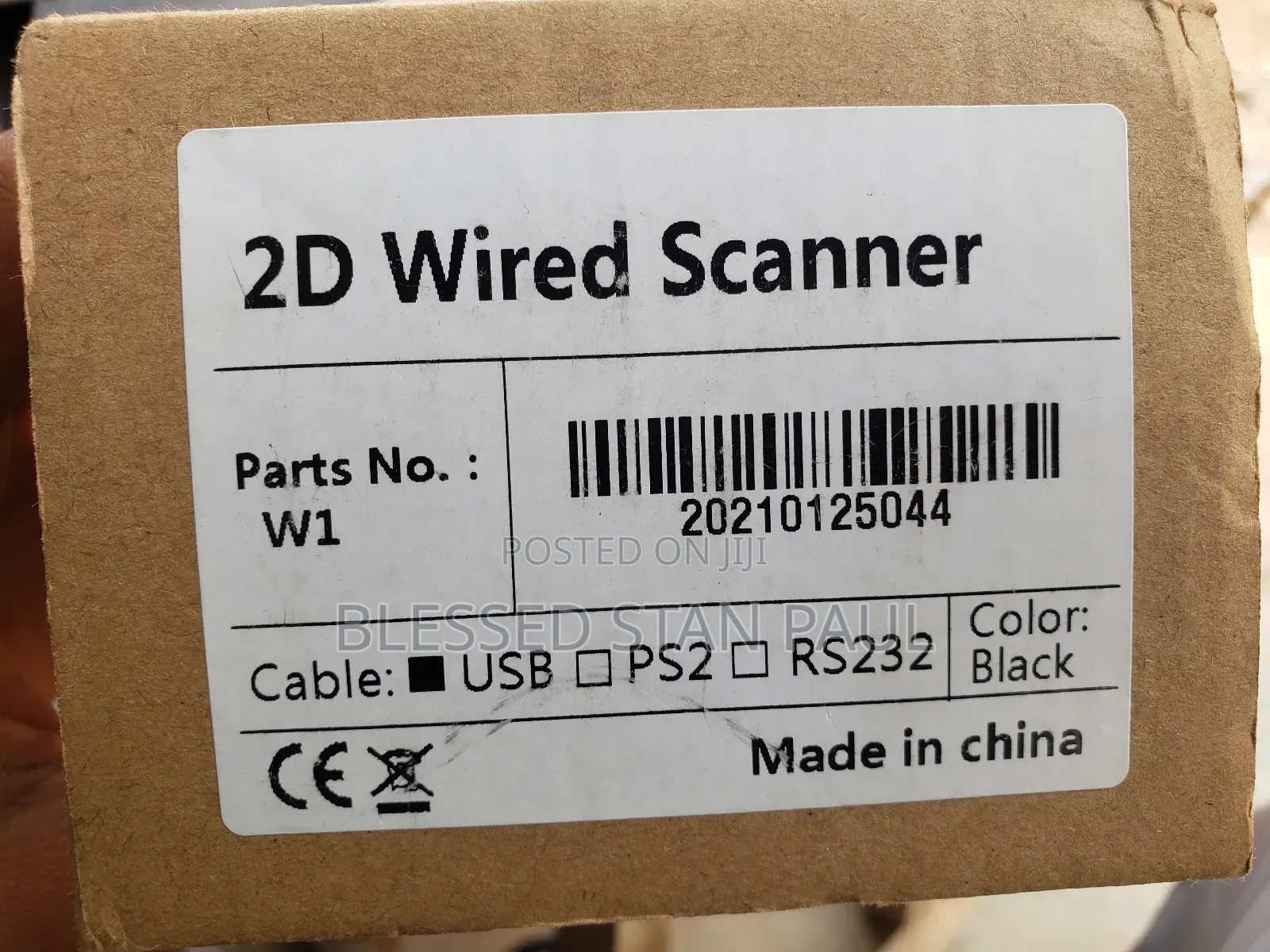 2d Hand Barcode Scanner With Stand
