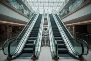 Electric Shopping Mall Escalator 30 / 35 Degree Outdoor