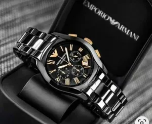 Emporio Armani Chronograph Ceramic Wristwatch