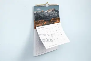 Printed Wall Calendar