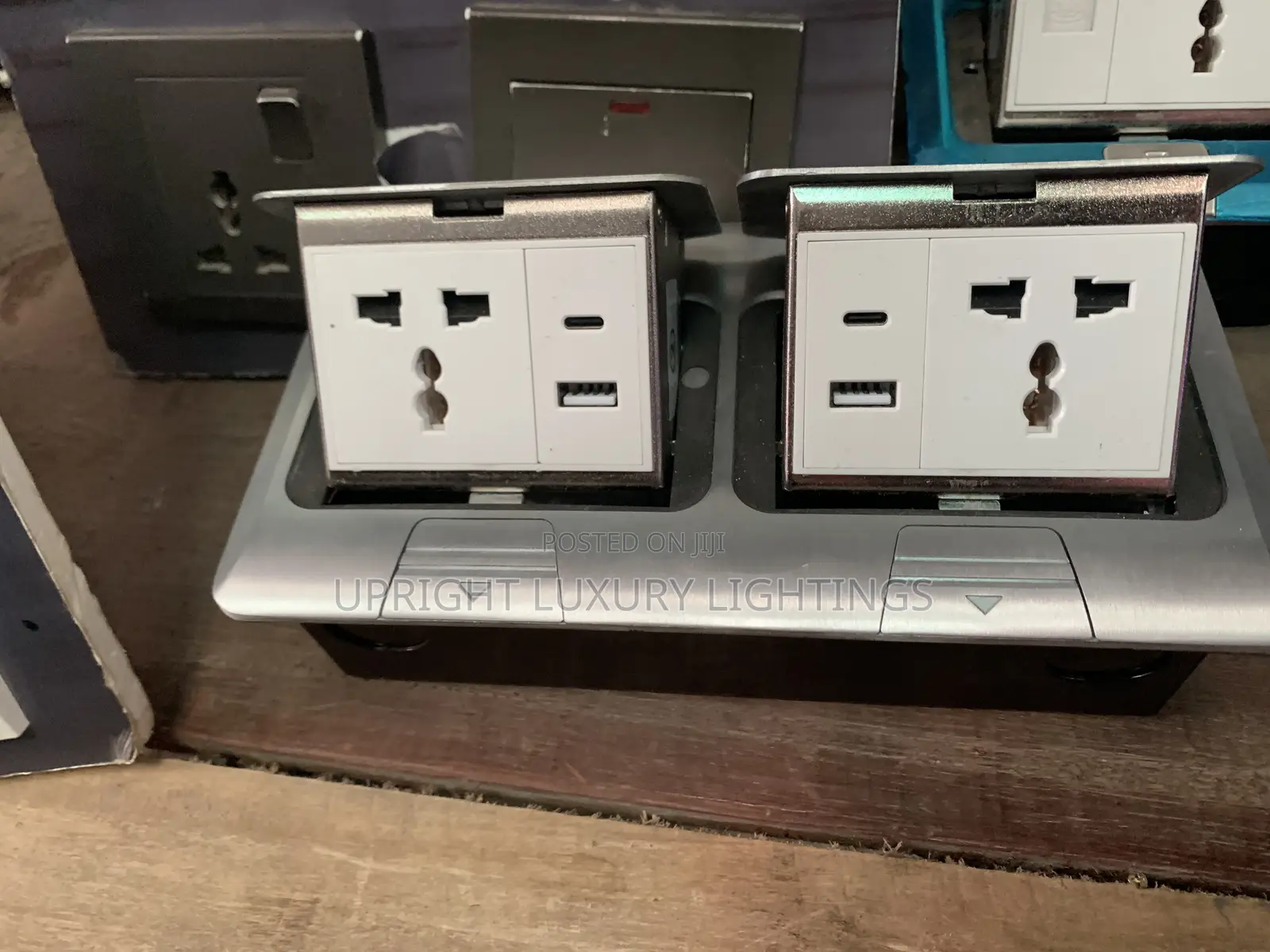 Waterproof Double Socket With Usb