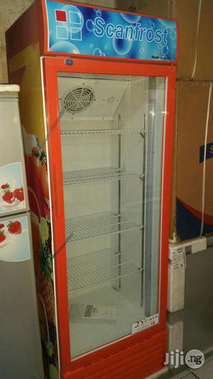 Scanfrost Display Fridge.