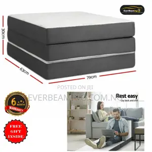 Portable Foldable Camp Picnic and Outdoor Trifold Mattress _