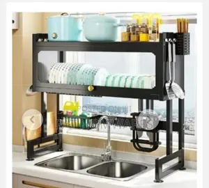 Over the Sink Cabinet Drainer and Plate Rack