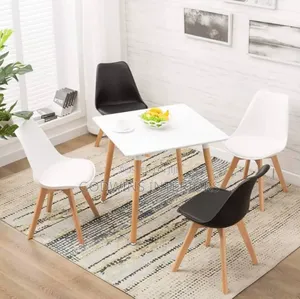 Beechwood Restaurant Dining Table + 4 Dining Chairs