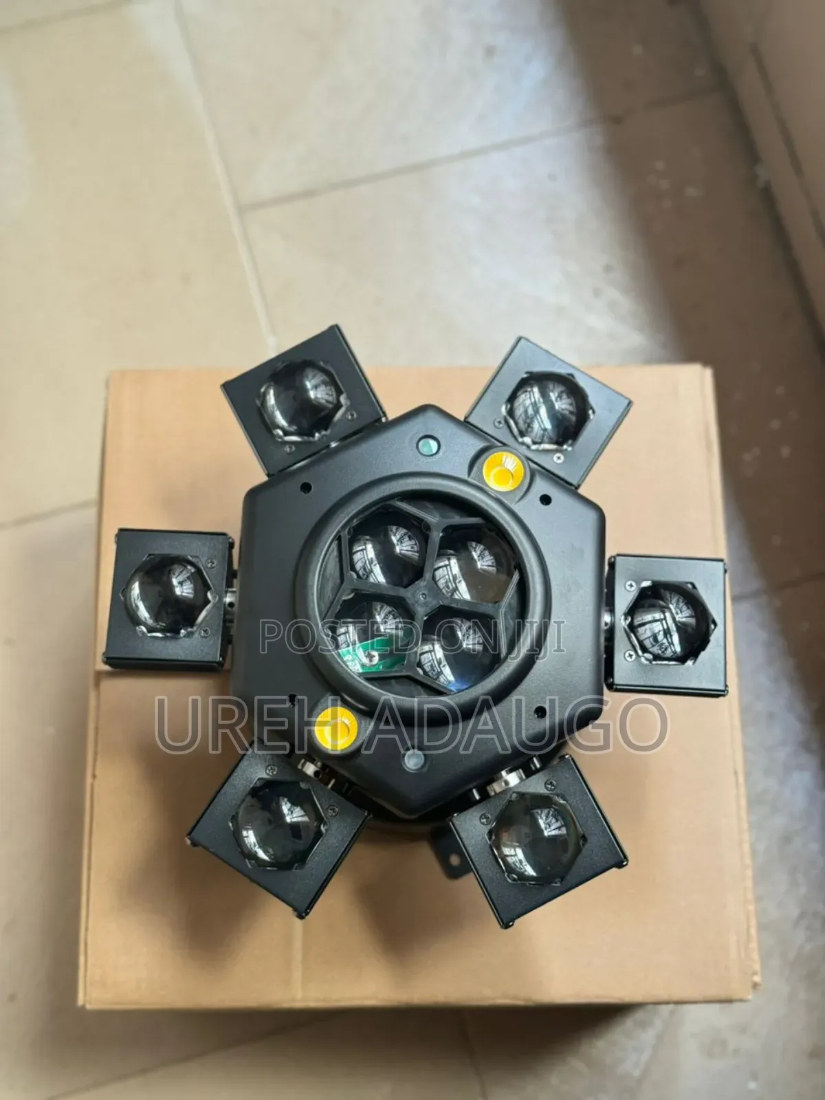 Six-Arm Cyclone Bee-Eye Laser