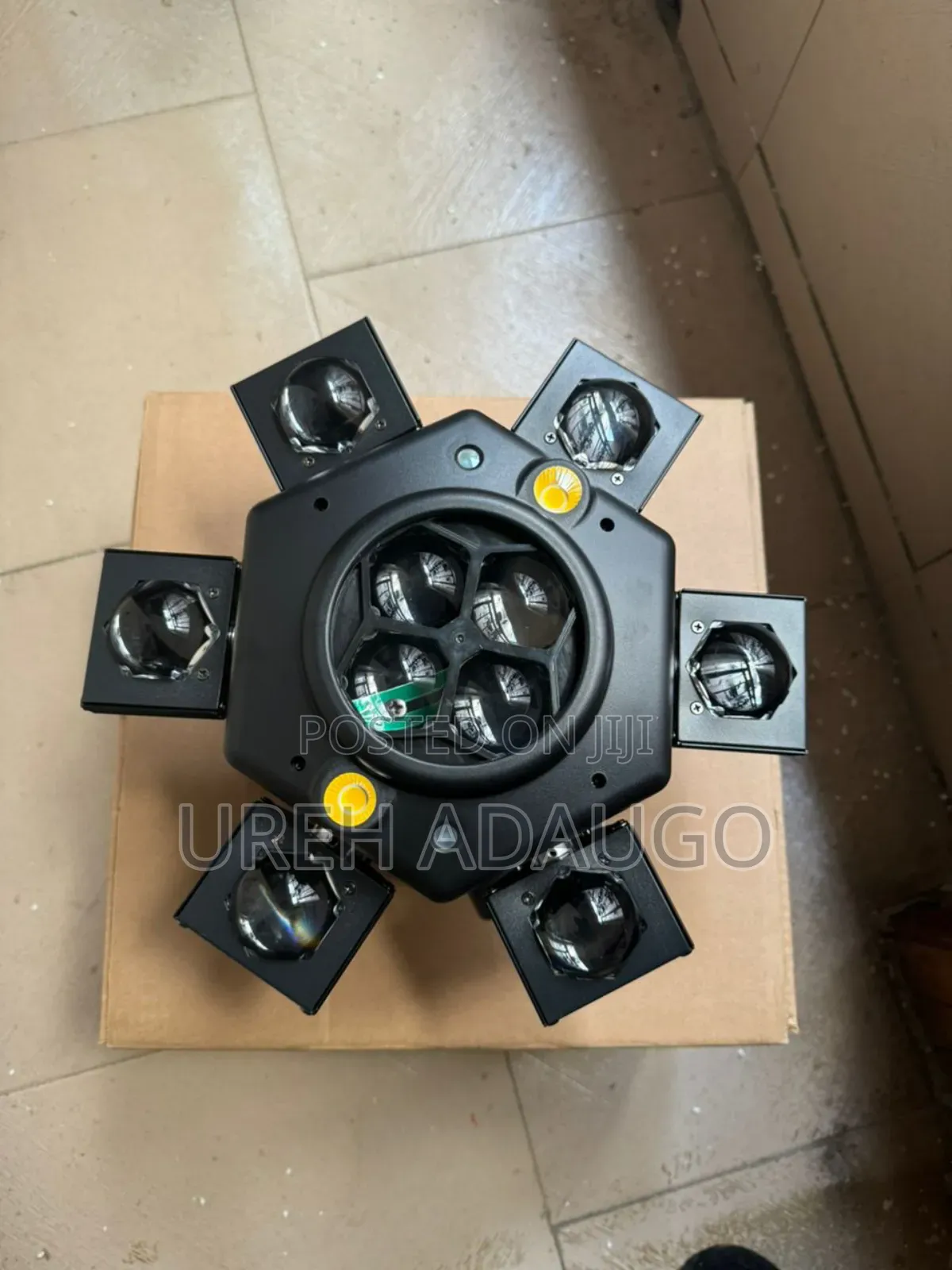 Six-Arm Cyclone Bee-Eye Laser