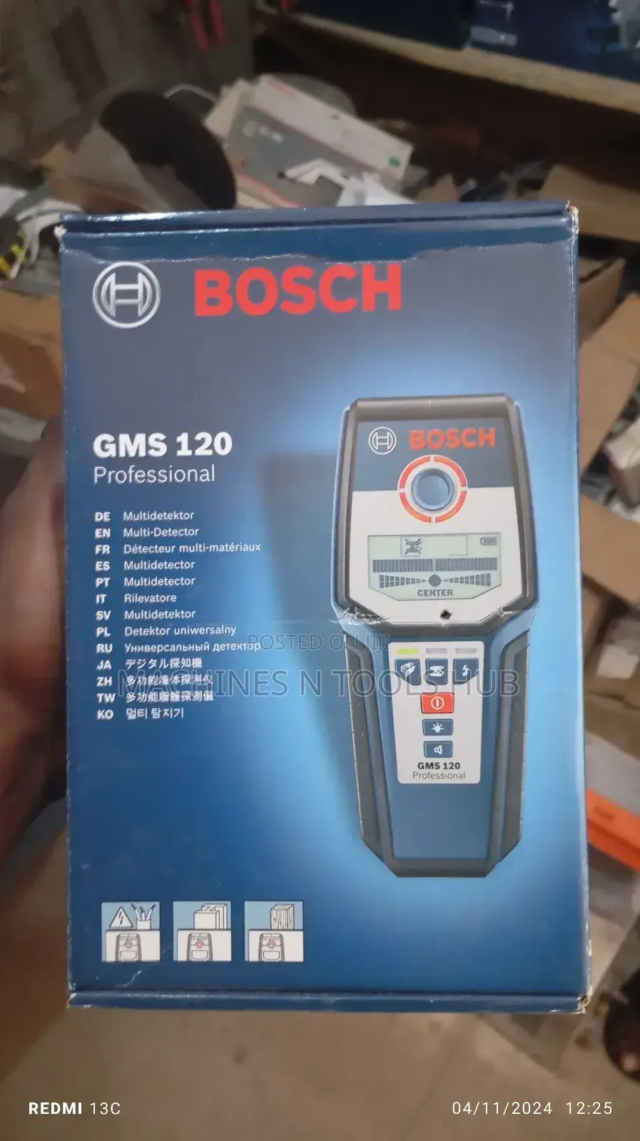 GMS 120 Bosch Metal Detector