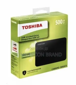 Toshiba 500gb Ext Hdd