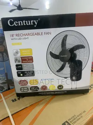 Energy Saver Century 18" Rechargeable Wall Fan FRCB 45