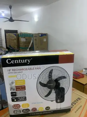 Duracharge Century 18" Rechargeable Wall Fan FRCB 45