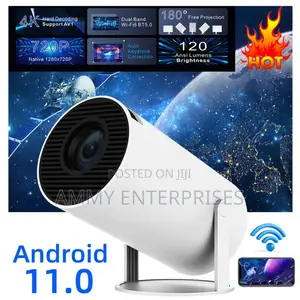 Mini Projector With Android 11, Portable Projector