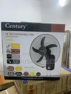 Cyclone Power Century 18" Rechargeable Wall Fan FRCB 45