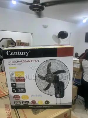 Intelligent Air Century 18" Rechargeable Wall Fan FRCB 45