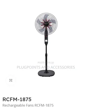 Binatone Rechargeable 18" Fan With Lithium Ion Battery 1875