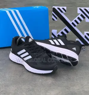 Adidas Nite Joggers Black and White Sneakers