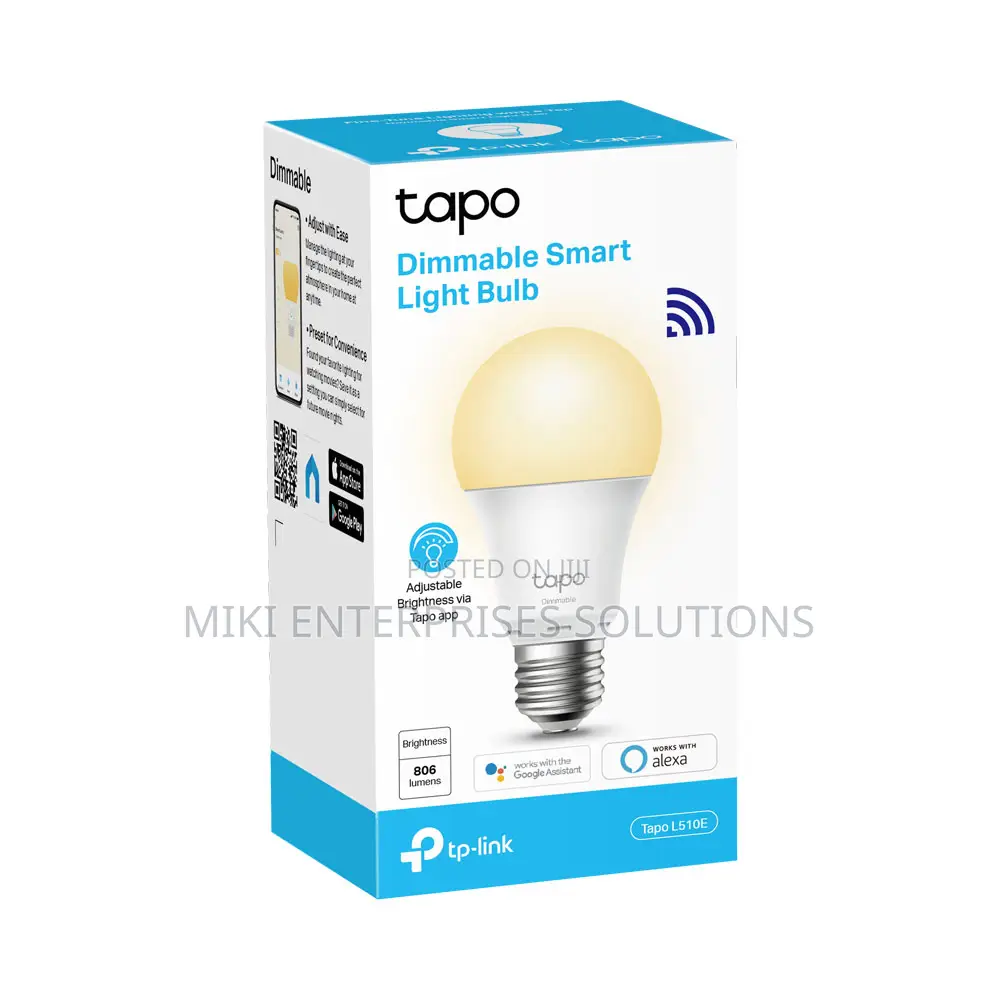 Tp-Link L510E Tapo Dimmable Smart Light Bulb