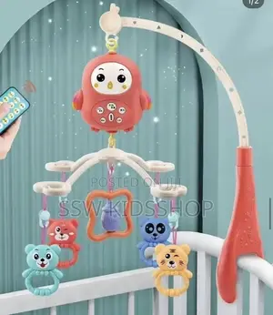 Happy Bed Bell Musical Mobile