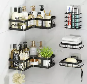 5set Corner Shower Caddy or Bathroom Organisers