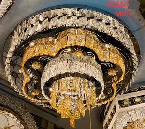 Led Flush Chandelier Light