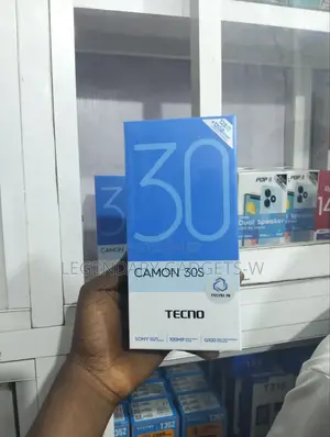 New Tecno Camon 30S 128 GB Black