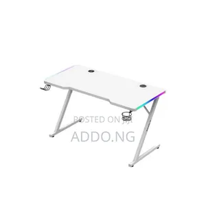 Home and Office Work Gaming Desk With Led Lights