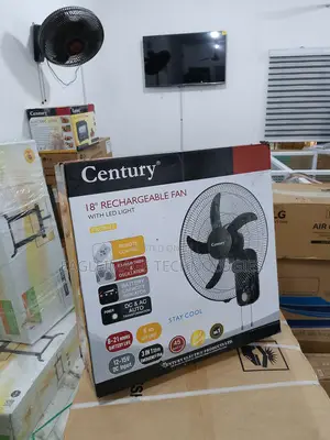 Low Vibration Century 18'' Rechargeable Fan(Frcb-45)