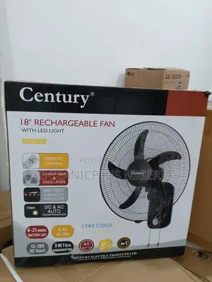 Top Notch-18iches Century Rechargeable Fan