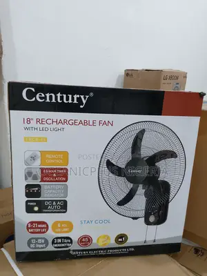 Super Power=18inches Rechargeable Fan