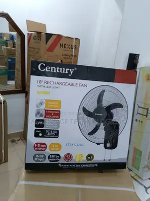 Enjoyable Rest With Century 18'' Rechargeable Fan(Frcb-45)