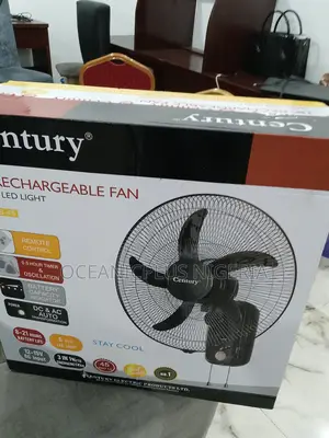 Noiseless-18inches Century Rechargeable Fan