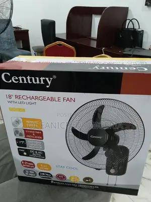 Century Best-Mounted Wall Rechargeable Fan