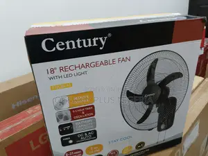 Century Best Cooling-18inches Rechargeable Fan