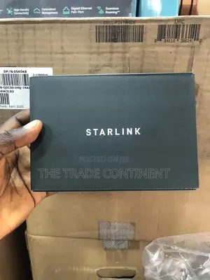 Starlink Ethernet Adapter.