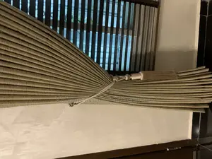 Curtains Drapes With Wooden Blinds