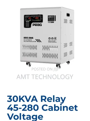 30kva Prag Stabilizer 45v-280v Cabinet