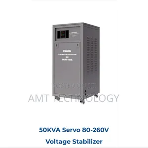 50kva Prag Servo Stabilizer 80v-260v