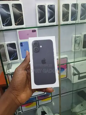 New Apple iPhone 16 256 GB Black