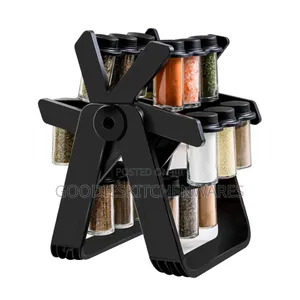 18 PCS Rotating Spice Rack