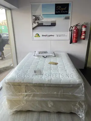 Original Mouka Luxury Royal Pillow Top 6by4.5by12 With 5 Yrs Warranty