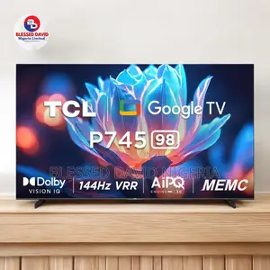 TCL 98 Inches Smart TV Ultra HD DLED Black - 98P745