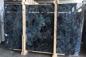 Italian Blue Pearl Quartz Marble Slab